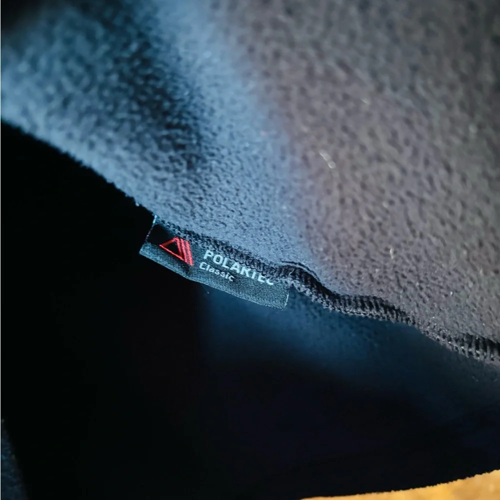 THE NORTH FACE Men’s Black Quarter-Zip Fleece, Size Medium